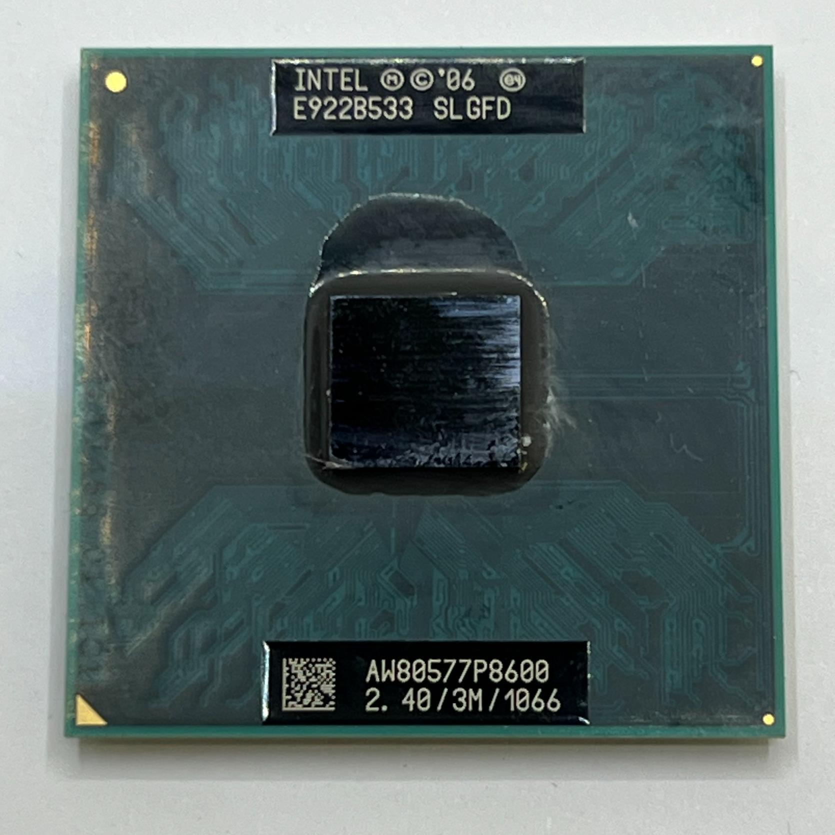 Intel Core2 Duo P8600 2.40GHz