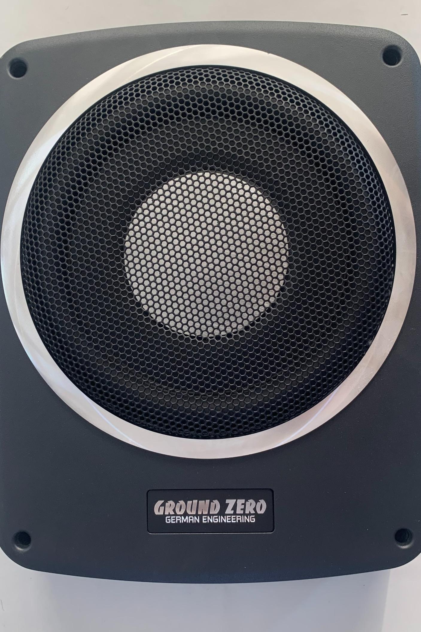 GROUND ZERO Under Seat Active Subwoofer