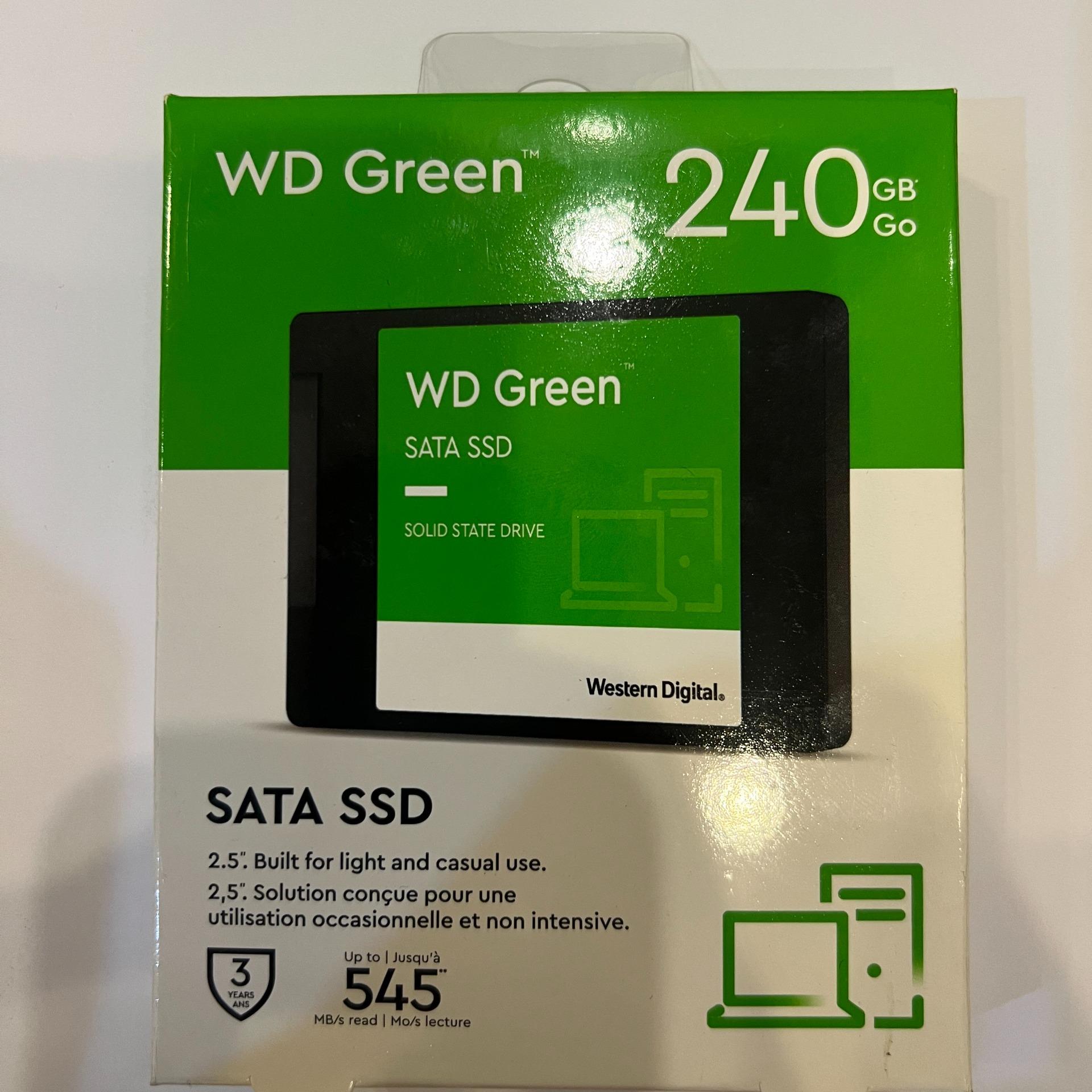 SSD WD Green Sata 2.5Inch 240GB