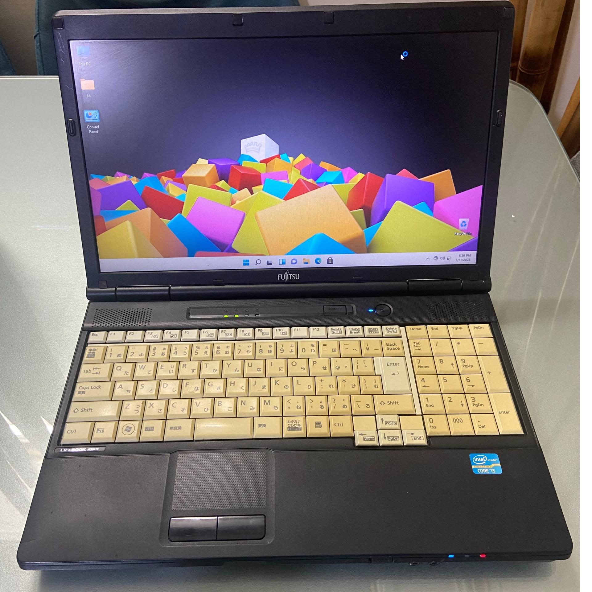 Fujitsu A561⁄C : LIFEBOOK Used Laptop PC LifeBook with Numeric
