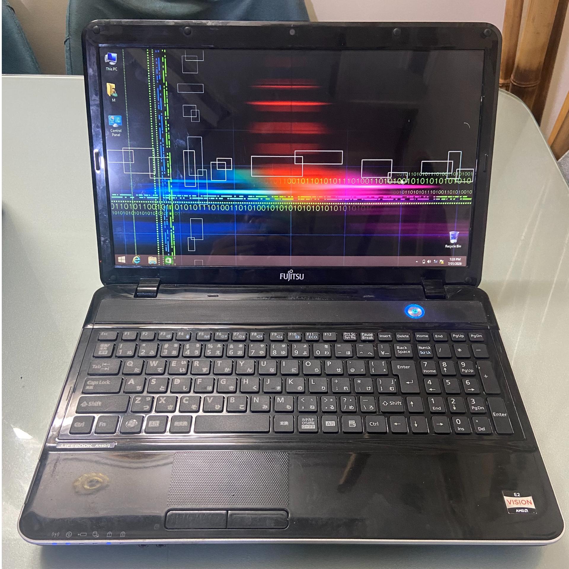 Fujitsu lifebook AH40