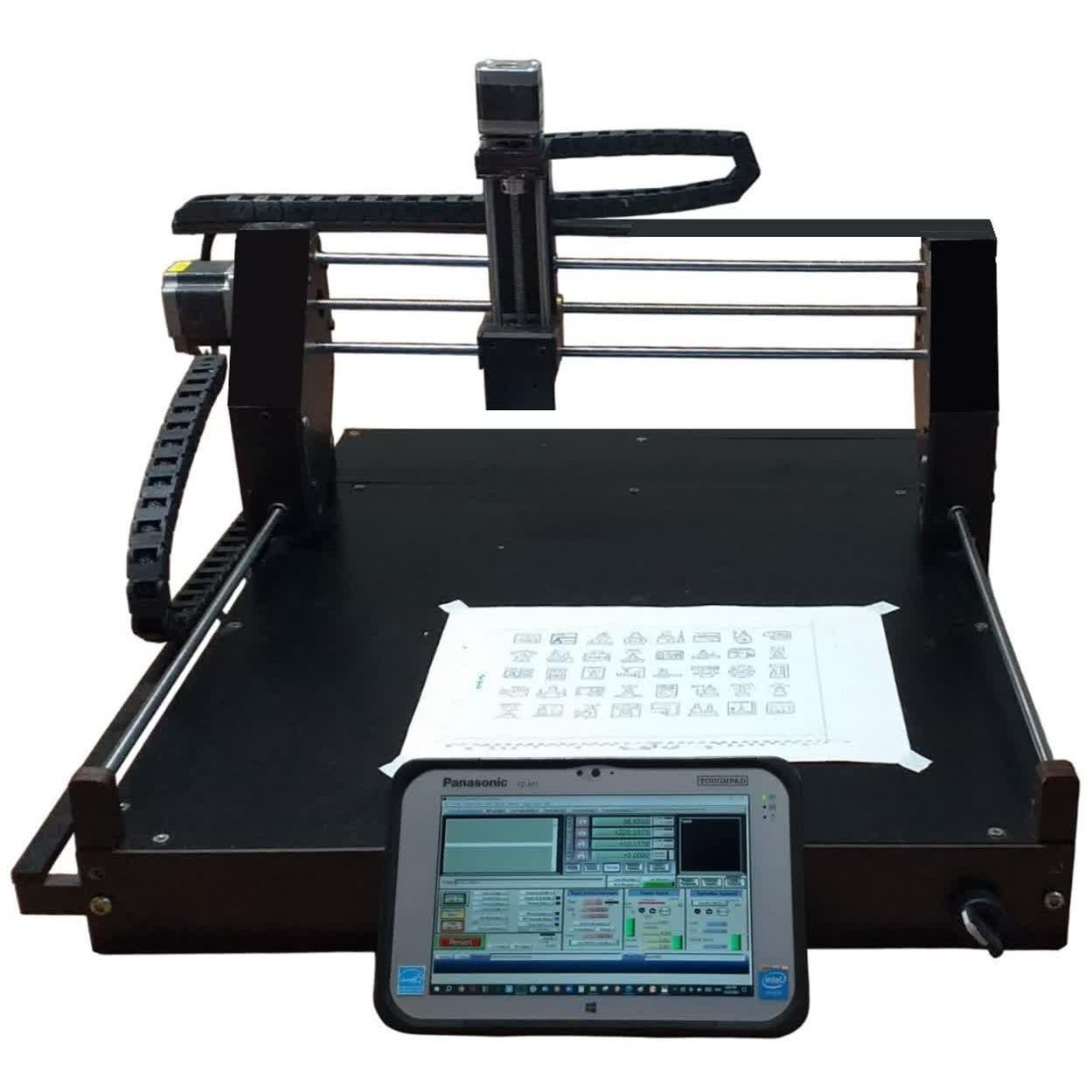 شاسی CNC جهت نصب اسپیندل و لیزر
