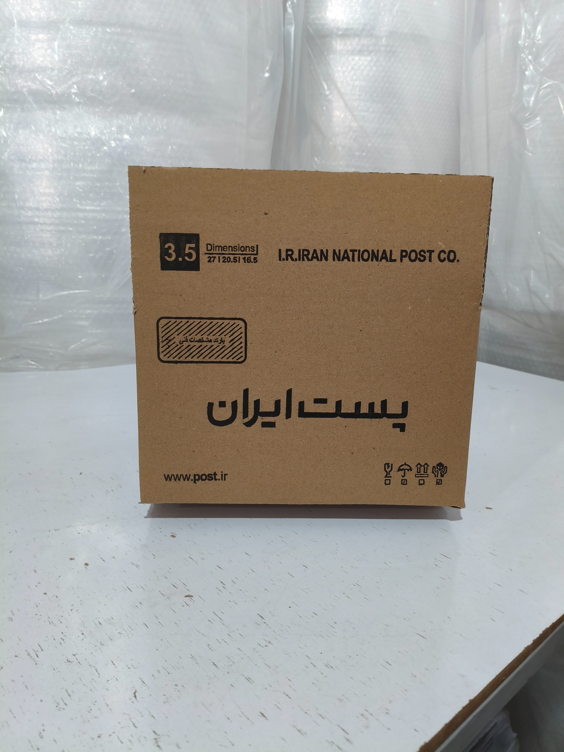 کارتن پستی سایز 3/5 (20 عددی) سه لایه