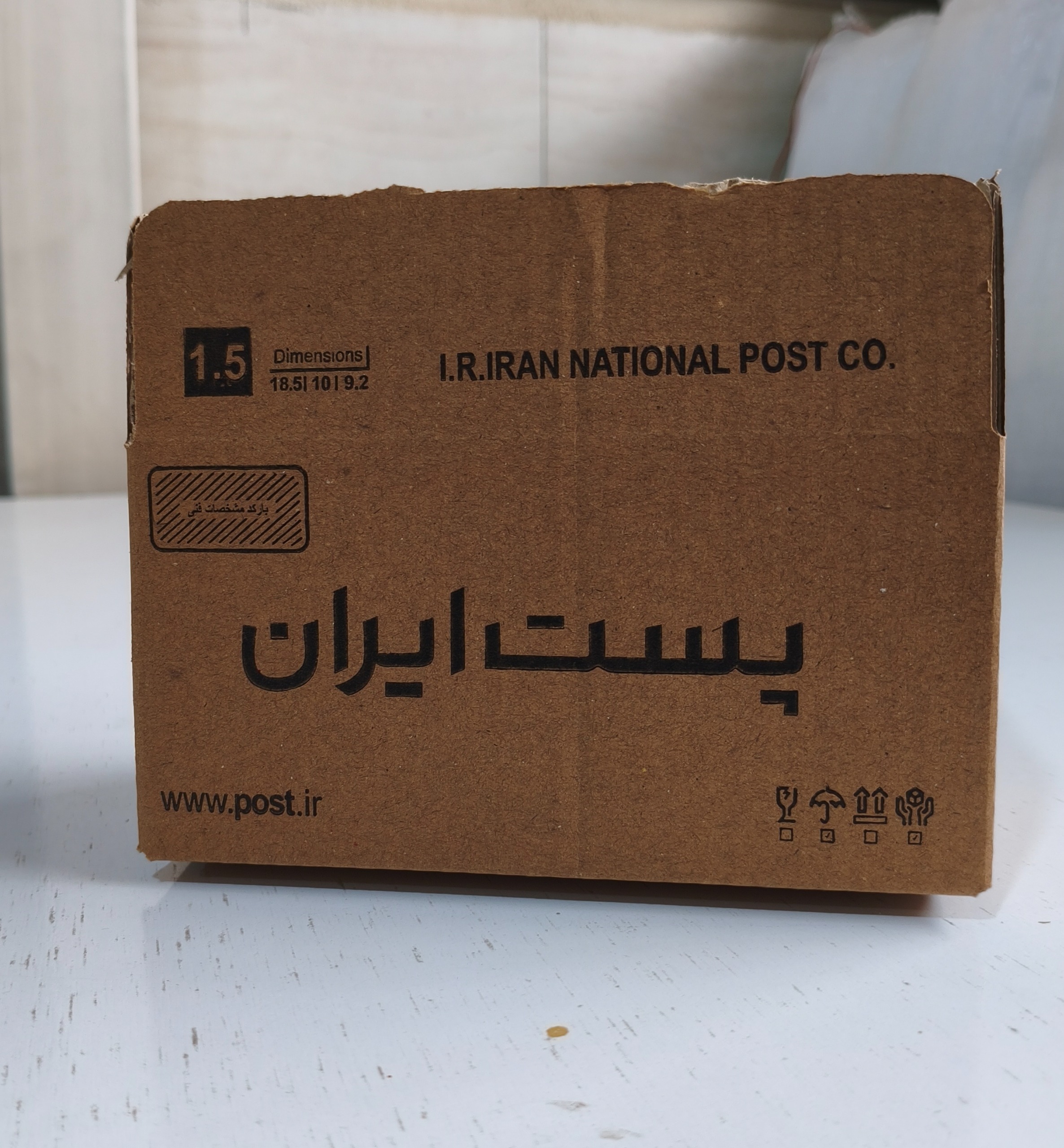 کارتن پستی سایز 1/5 (90عددی)