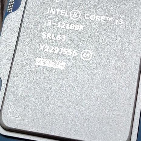 پردازنده CPU i3 12100f