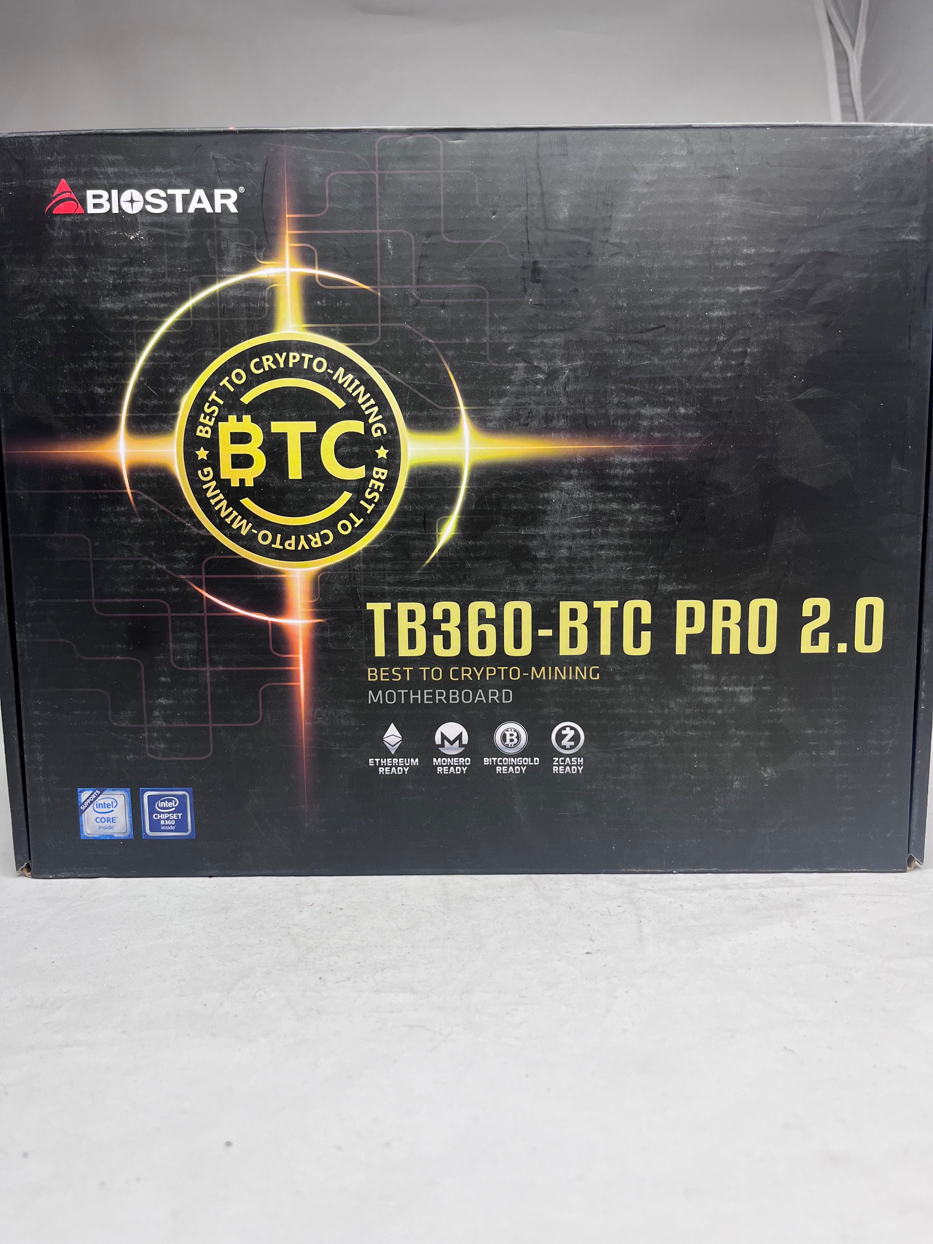 مادربرد biostar tb360 بهمراه سی پی یو و فن درحد
