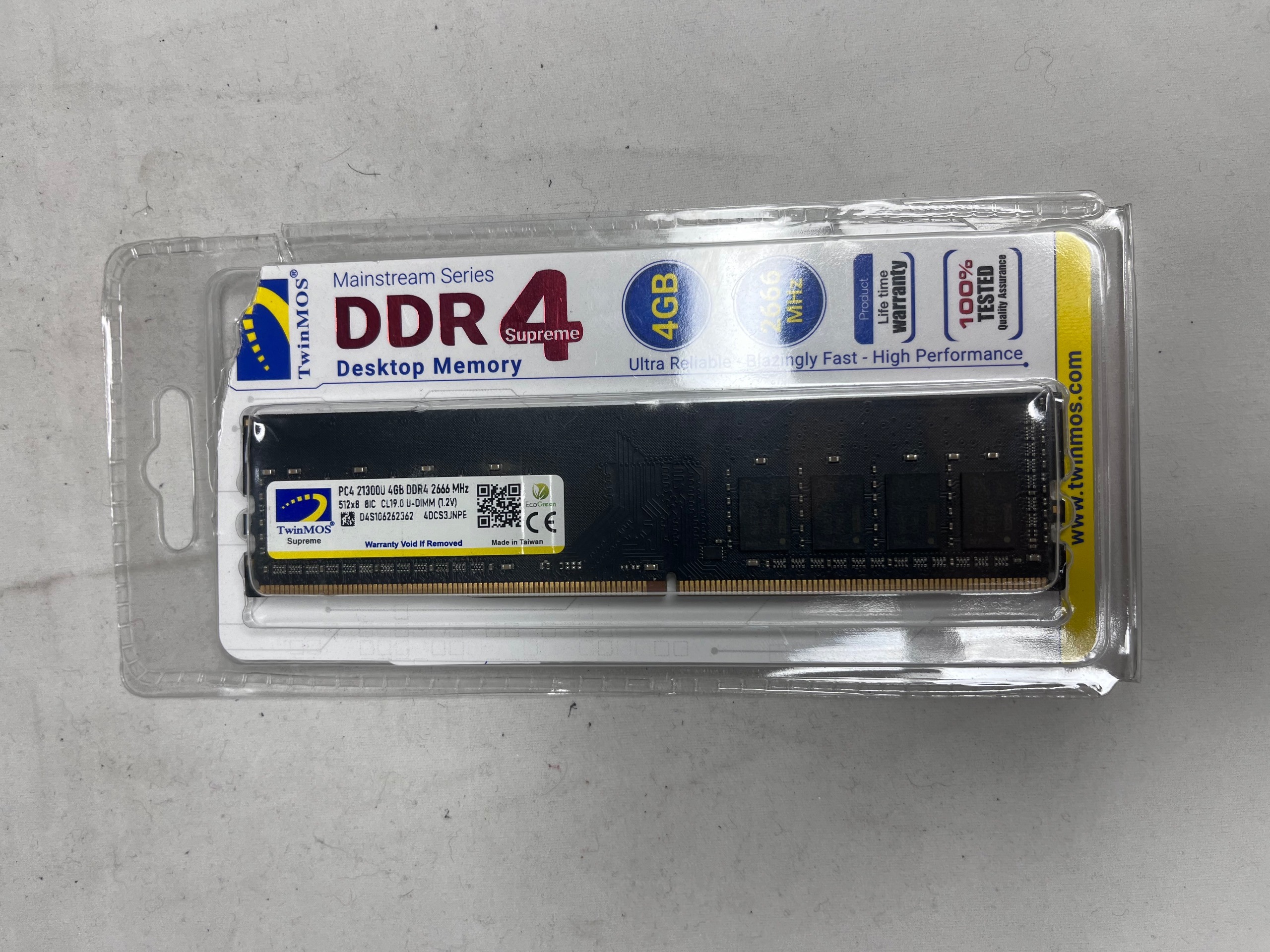 رم کامپیوتر 4 گیگ ddr4 twin mos