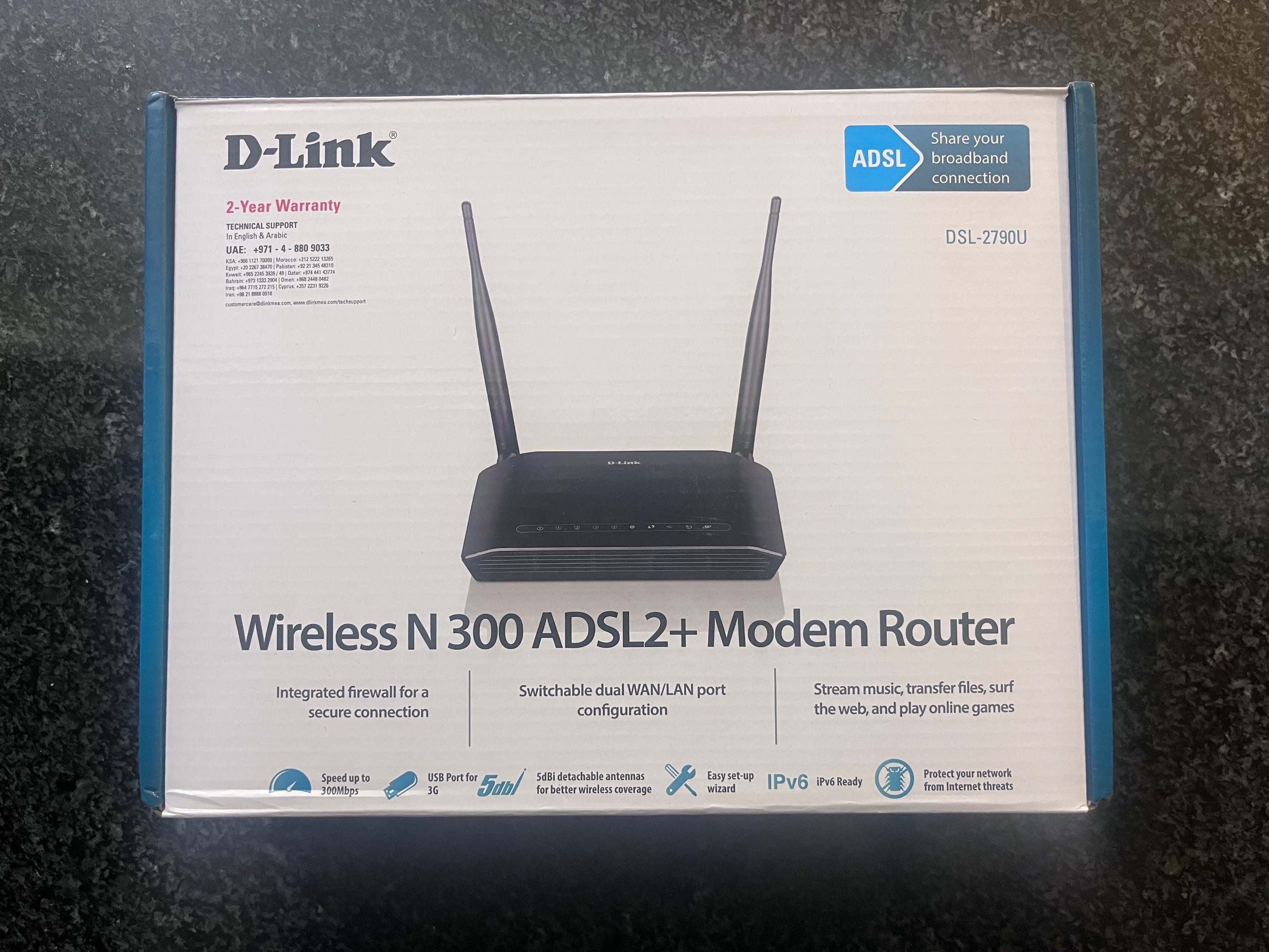 مودم Dlink n300 2790u