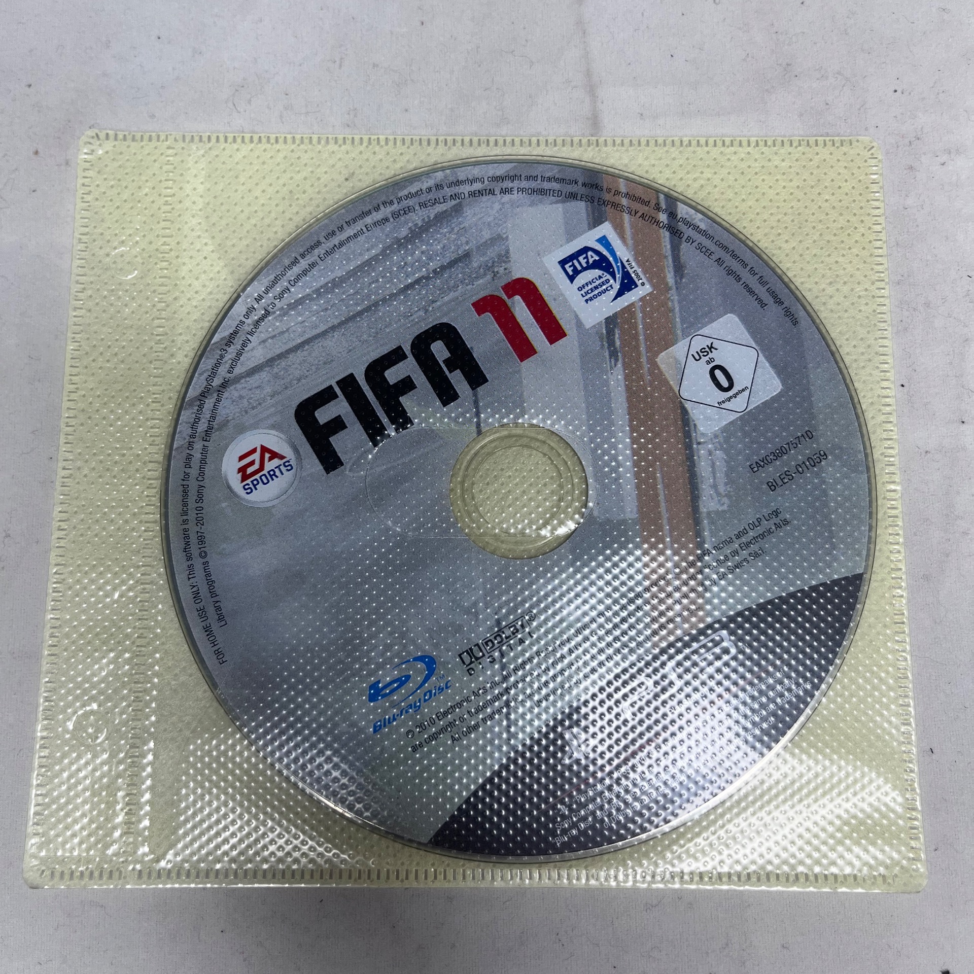 بازی fifa11 فقط دیسک