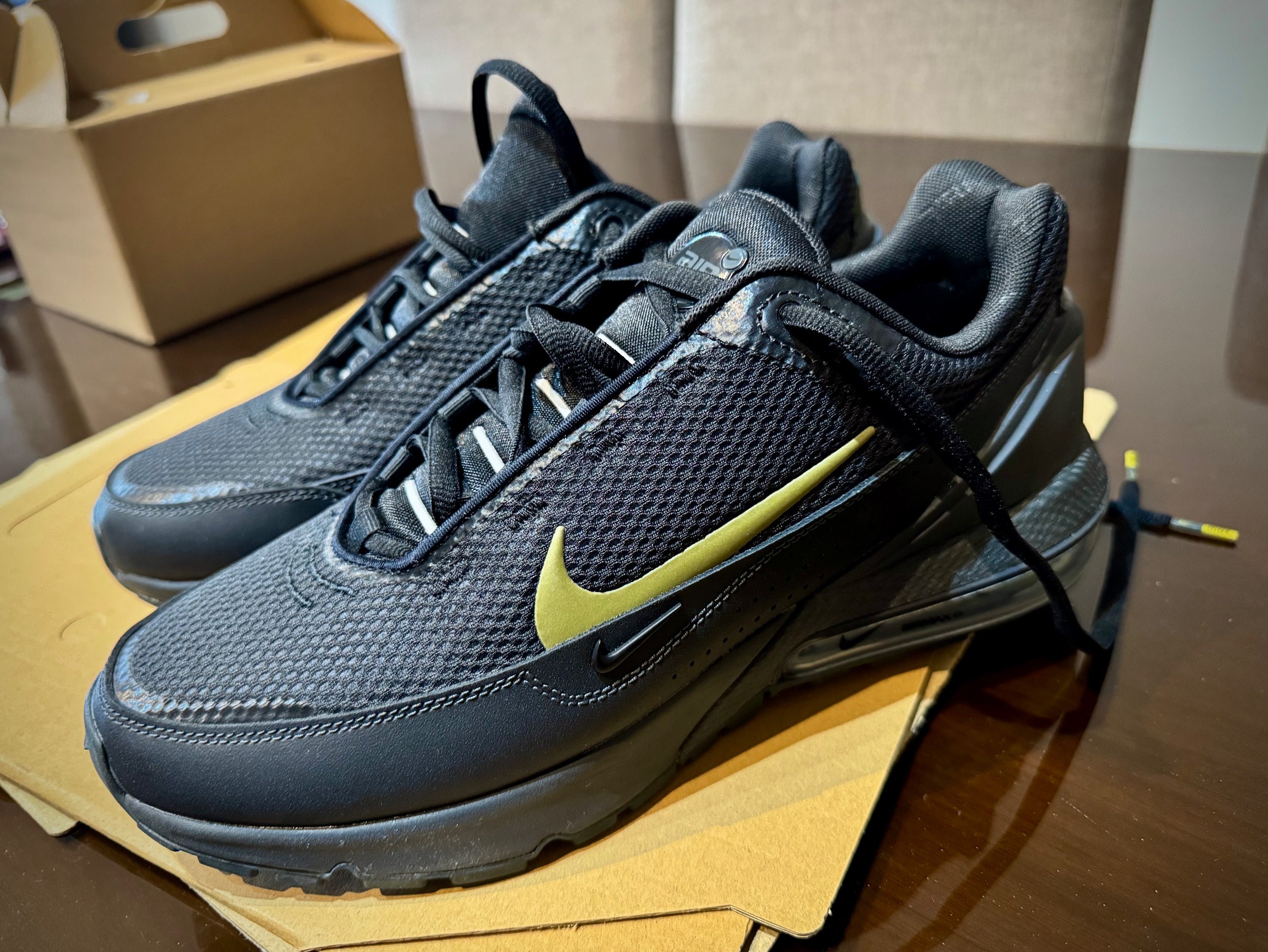 کفش اوریجینال نایک مدل AirMax Pulse Black Bronzine