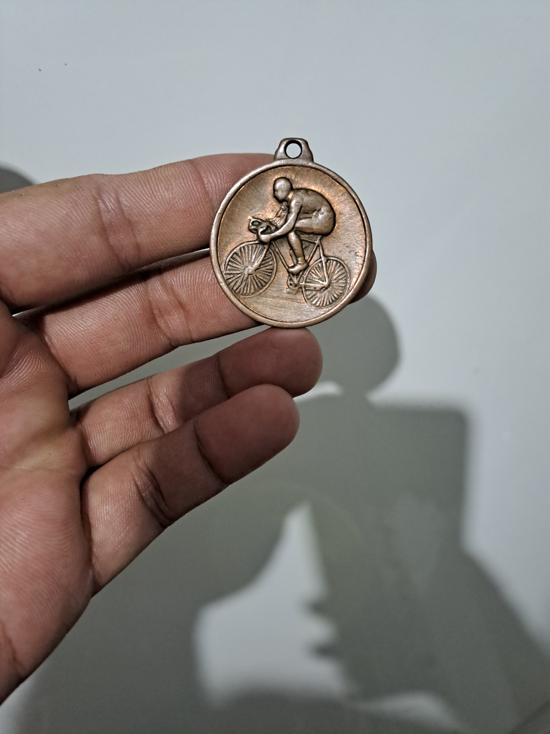 مدال دوچرخه سواری قدیمی