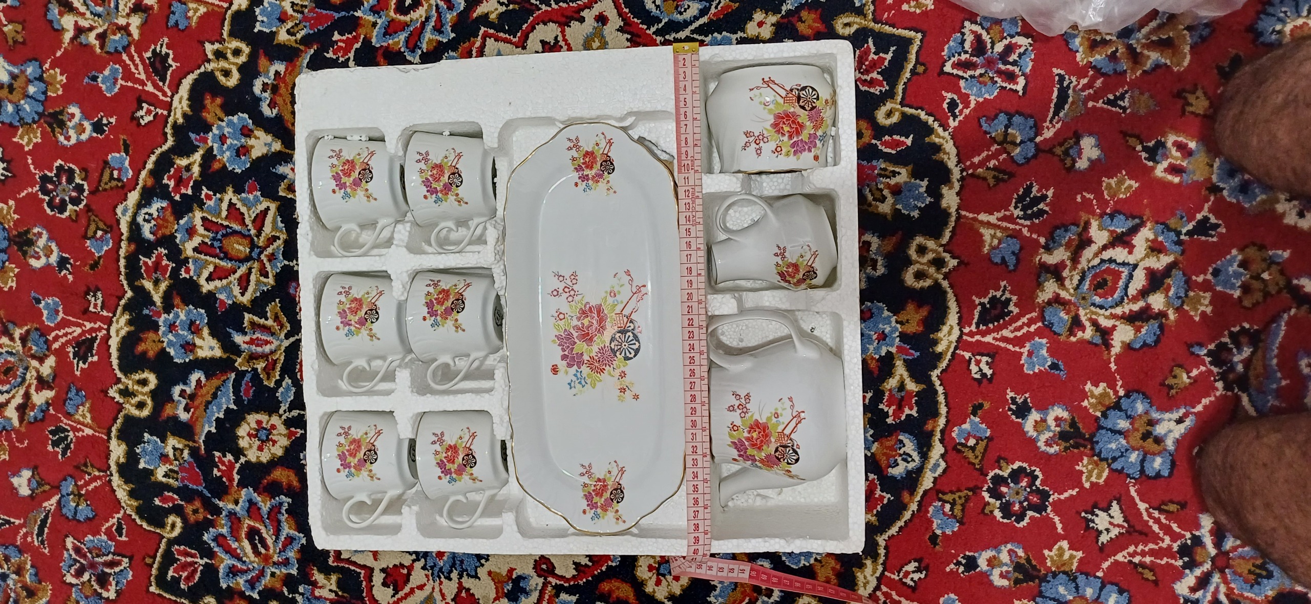 سرویس چای خوری 18 پارچه