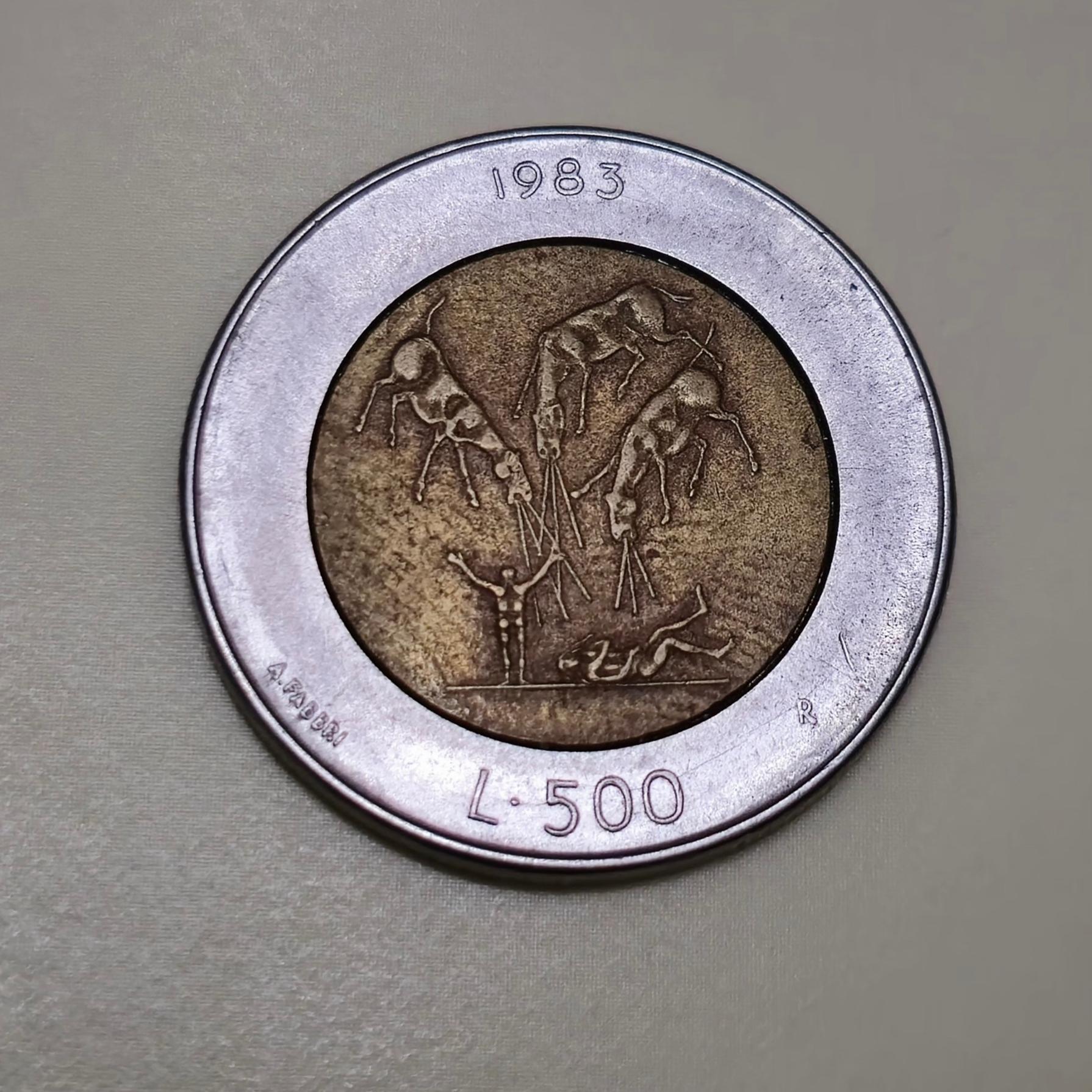 سکه سان مارینو سکه بایمتال زیبا و نایاب سان مارینو