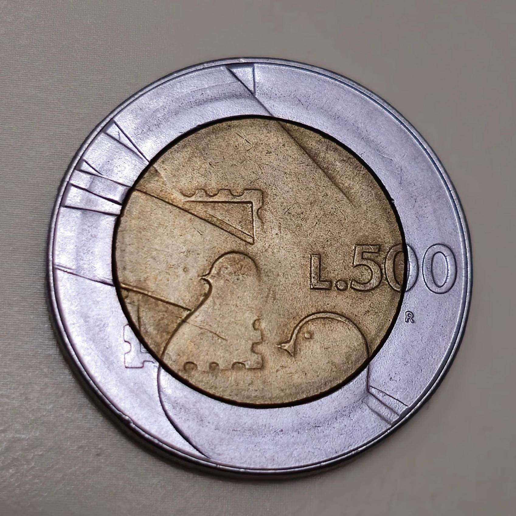 سکه سان مارینو سکه بایمتال زیبا و نایاب سان مارینو