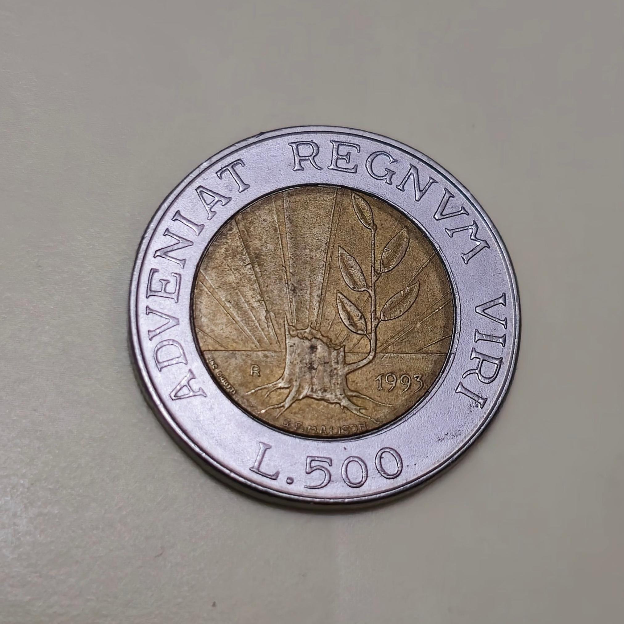 سکه سان مارینو سکه بایمتال زیبا و نایاب سان مارینو