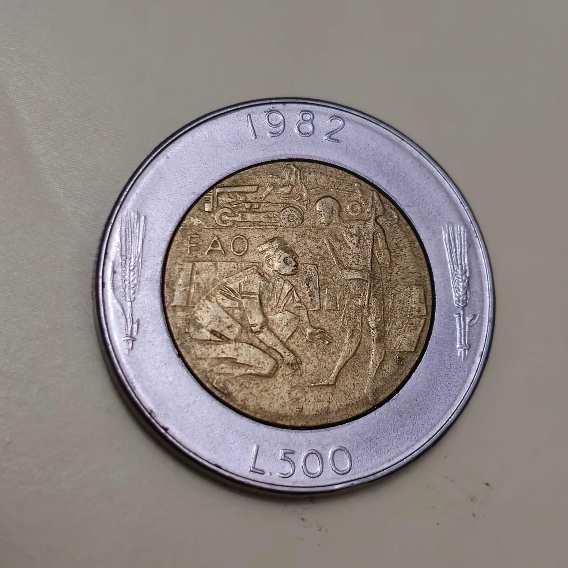 سکه سان مارینو سکه بایمتال زیبا و نایاب سان مارینو