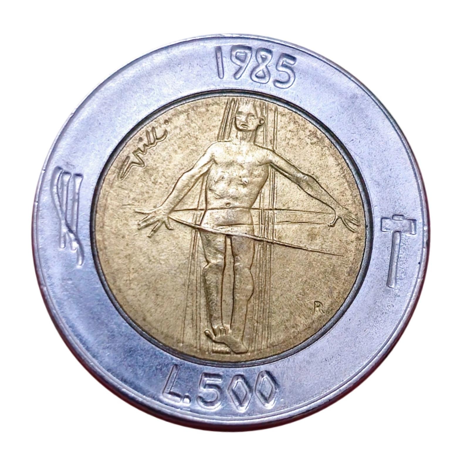 سکه سان مارینو سکه بایمتال زیبا و نایاب سان مارینو