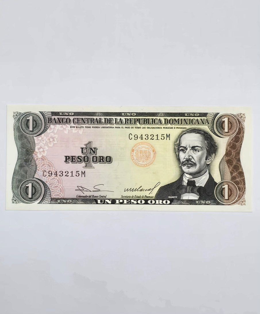اسکناس دومینیکن 1پزوی دومینیکن نایاب و زیبا