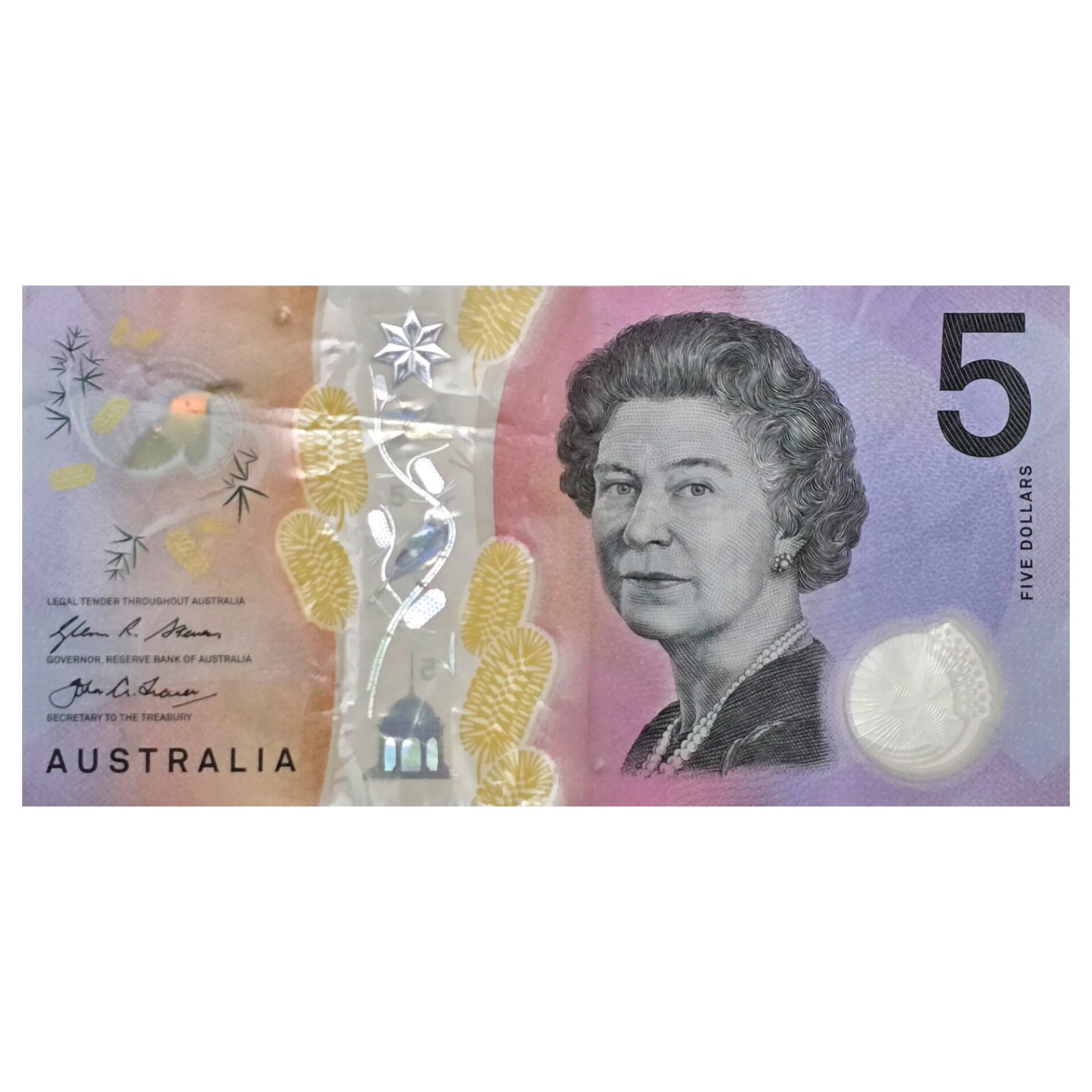 اسکناس استرالیا 5 دلار استرالیا