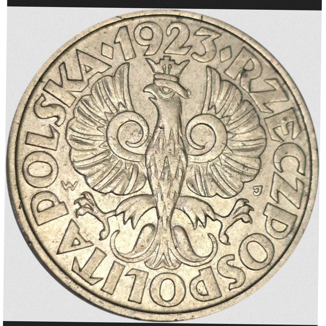 سکه لهستان 20 گروژی لهستان نیکلی و زیبا