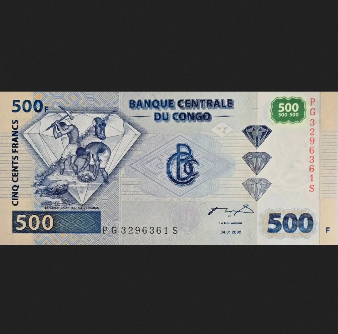 اسکناس کنگو 500 فرانک کنگو زیبا و پرطرفدار