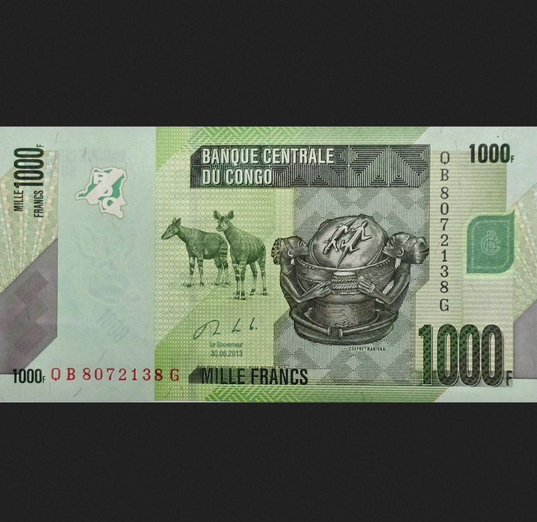 اسکناس کنگو دویست فرانک کنگو زیبا و پرطرفدار
