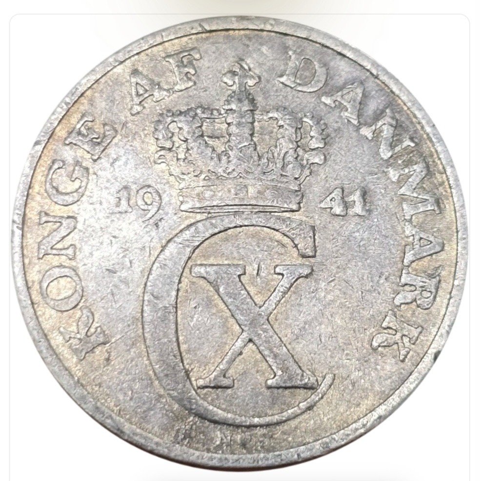 سکه دانمارک 5 اوره دانمارک 1941