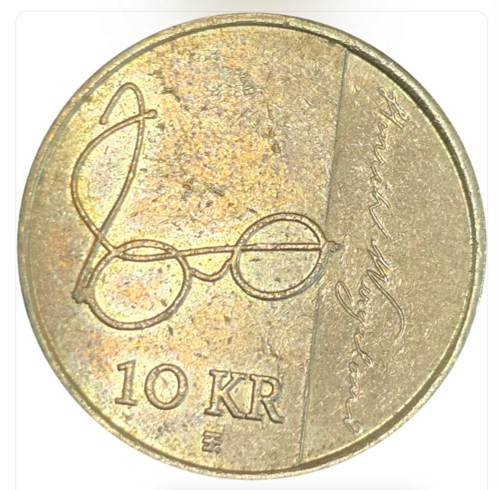 سکه نروژ 10 کرون یادبودی نروژ 2008