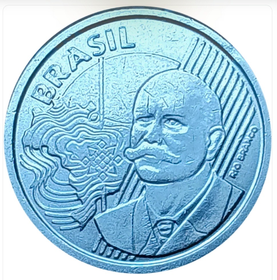 سکه برزیل 50 سنتاووس خوزه سیلوا برزیل 2012