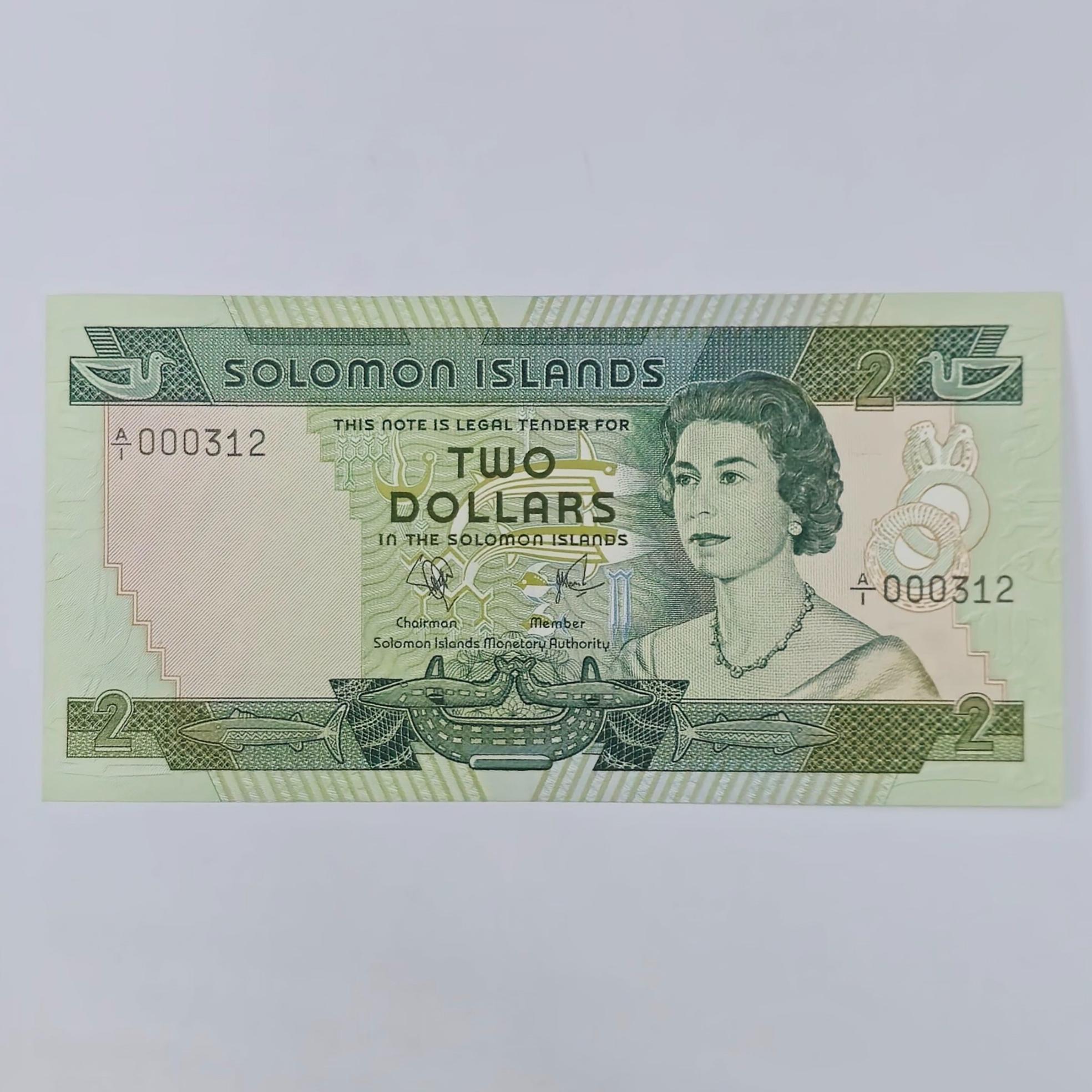 اسکناس جزایر سلیمان جزایر سلیمان ملکه لونامبر