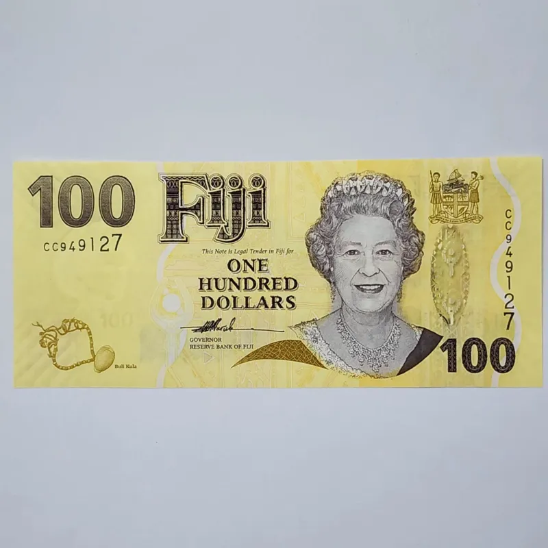 اسکناس فیجی 50دلار زیبای فیجی ملکه الیزابت