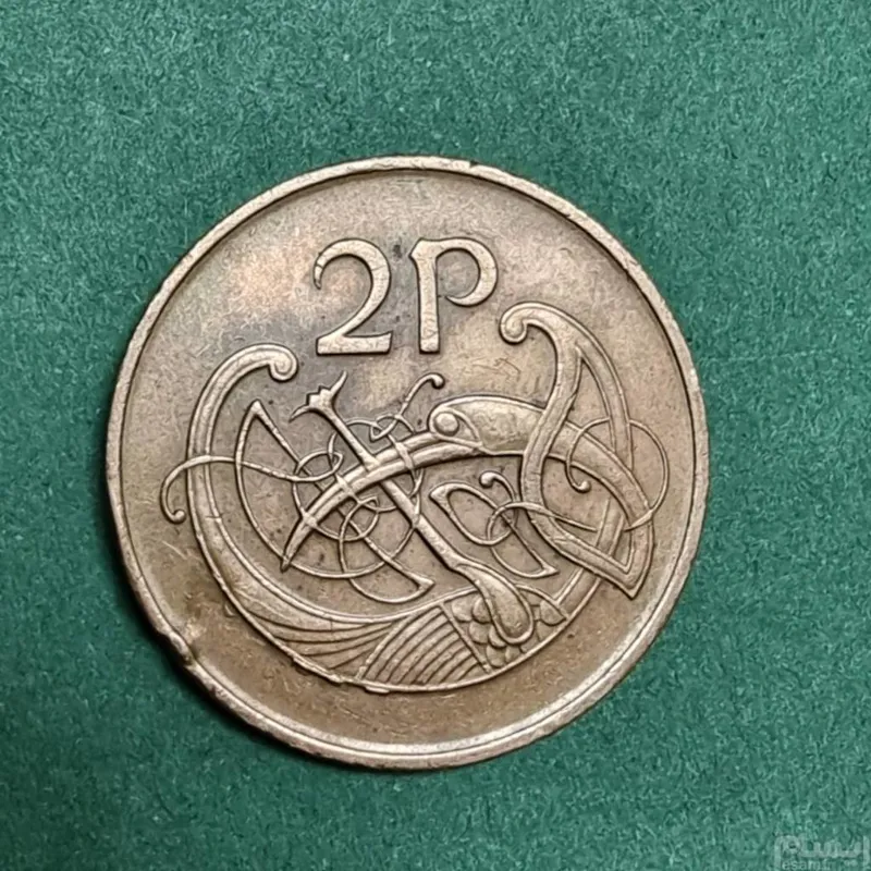 سکه 2 پنس ایرلند 1986