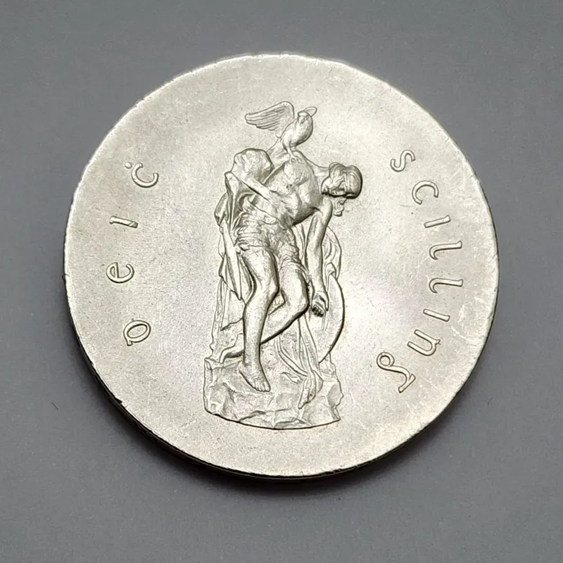 سکه ایرلند سکه نقره ایرلند 1966 بسیارزیباونایاب