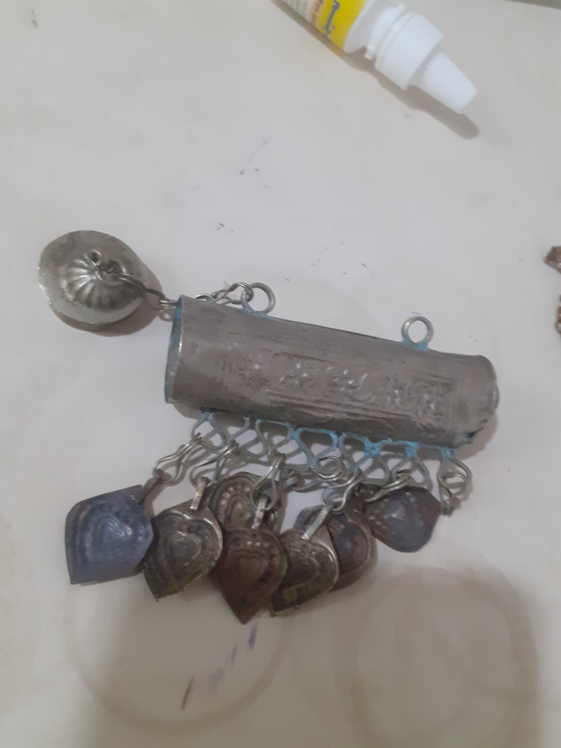 جادعای قاجاری کلا کاردست گرذن اویزی