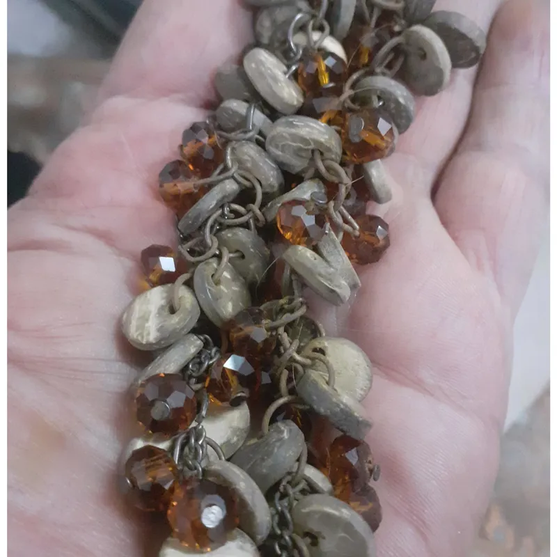 دستبندزنجیری ونگینهای زیبا