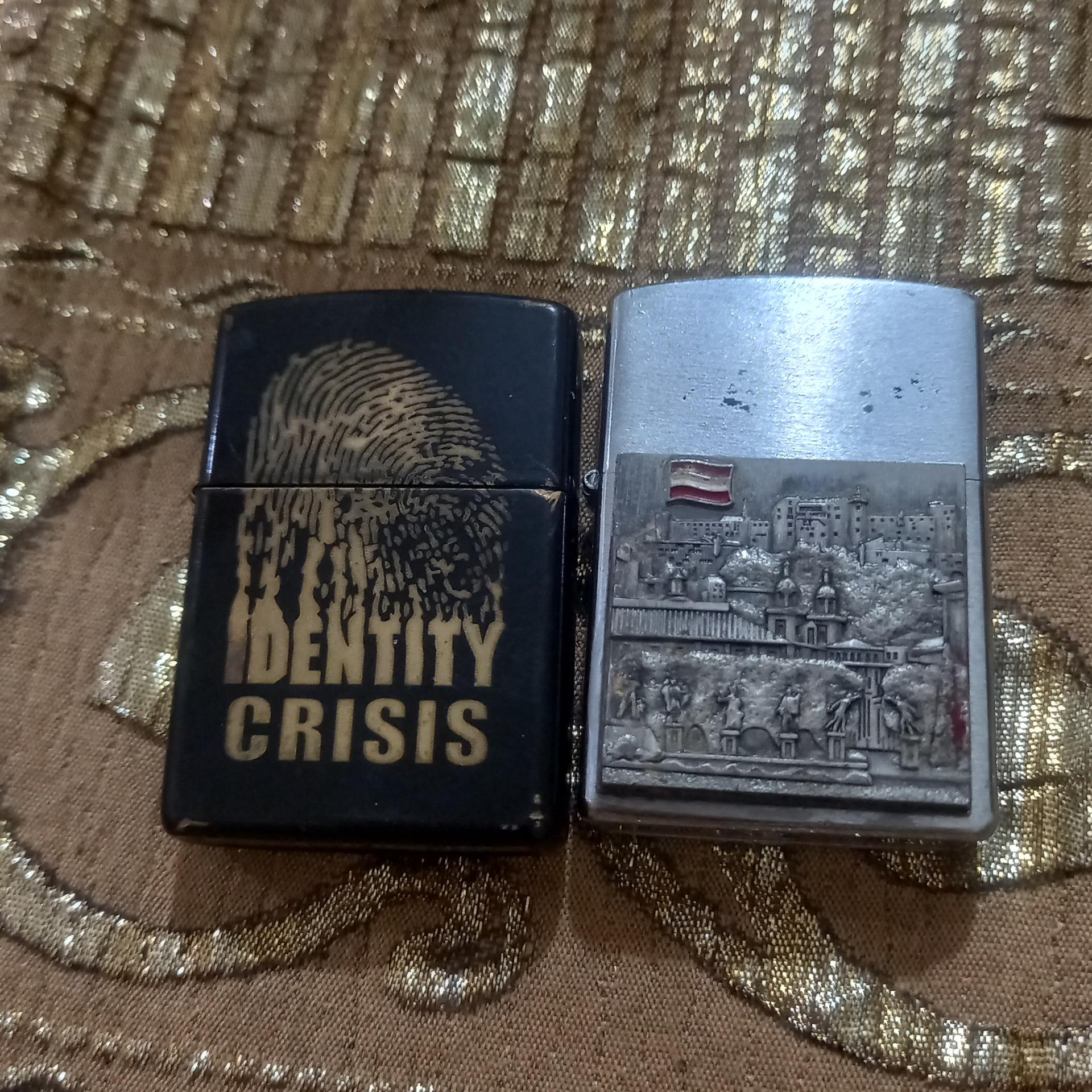 مزایده 2عددفندک زیپواصل هم مغزی هم بدنه امریکای