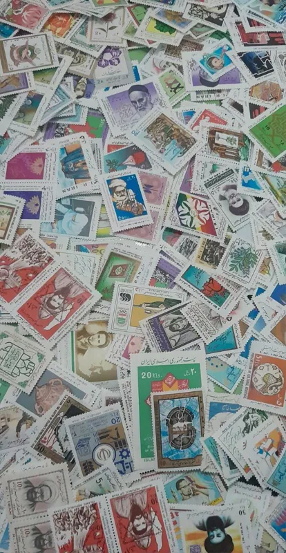 50 عدد تمبر جمهوری در دستکم 15 طرح مختلف