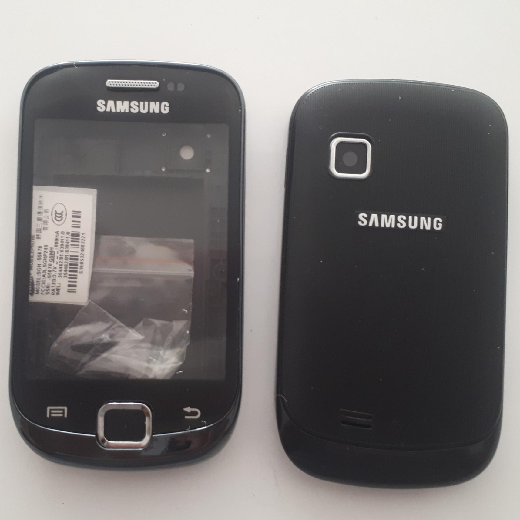 قاب گوشی سامسونگ s5670 دو عدد باهم