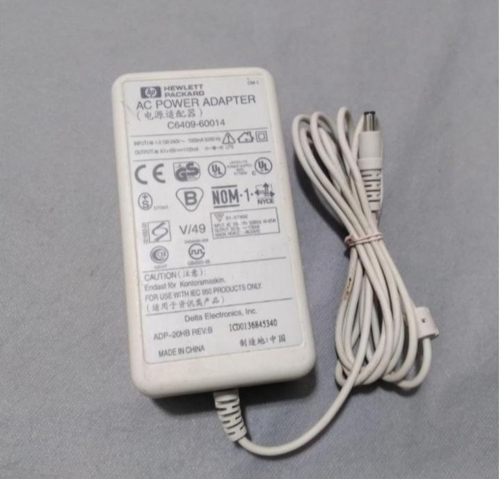 آداپتور اصلی 18 ولت 1100 میلی آمپر پرینتر HP