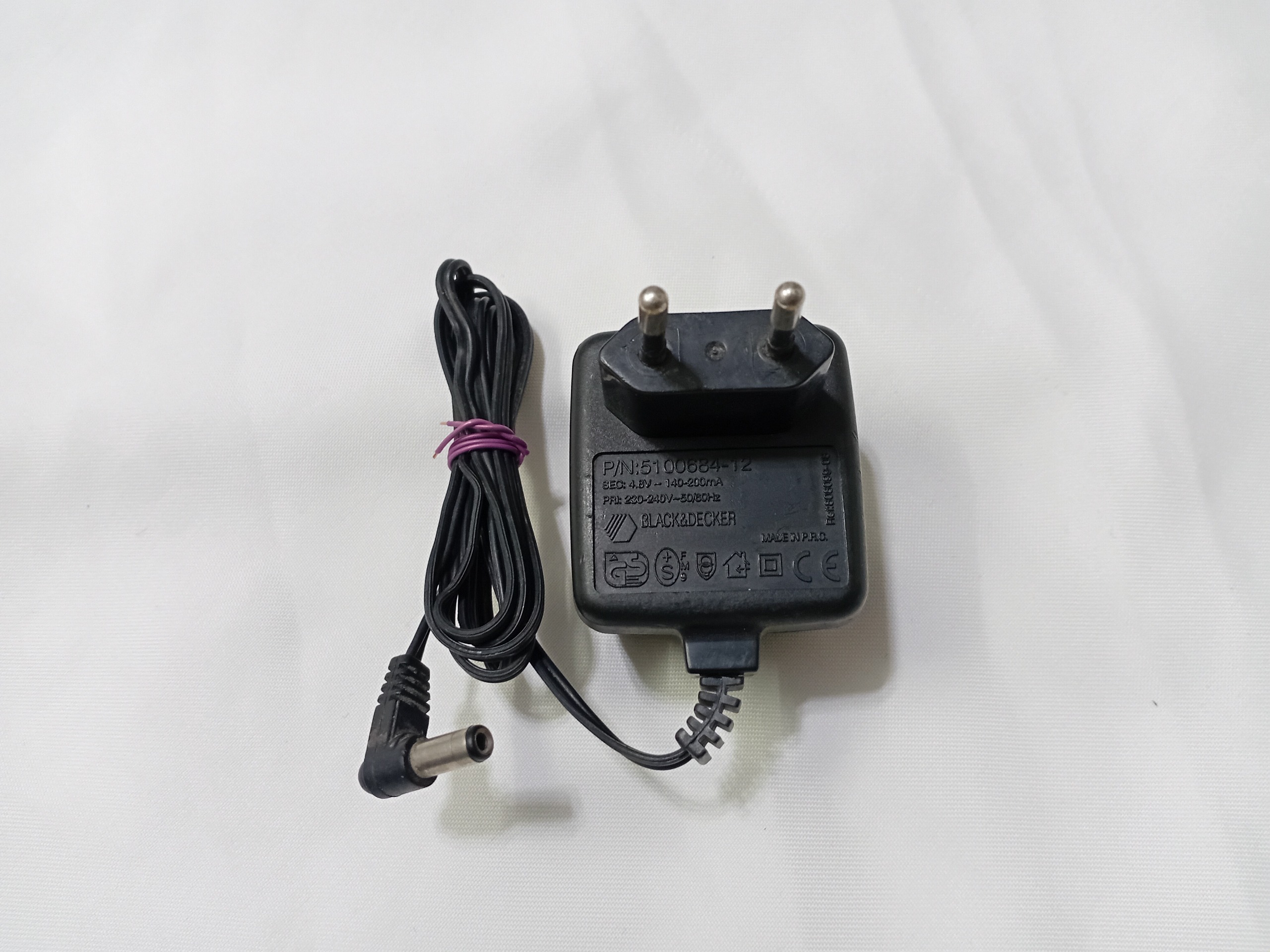 آداپتور شارژر اصلی 4.8 ولت200 میلی آمپر