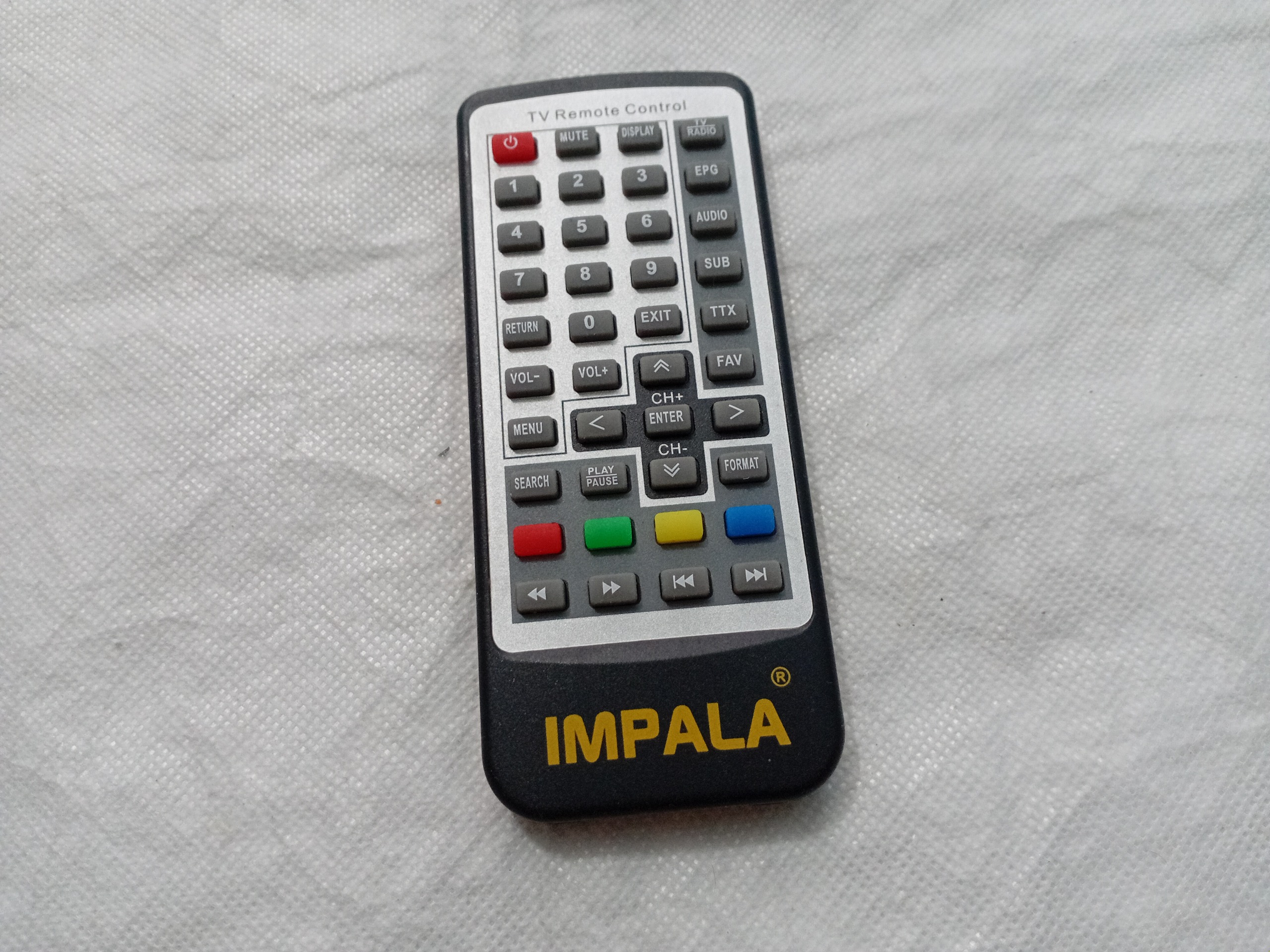 کنترل تلویزیون یا گیرنده IMPALA