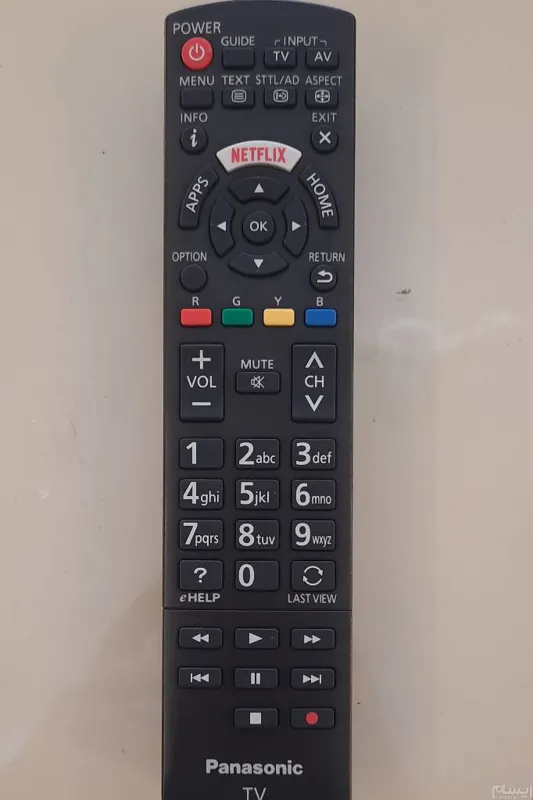 کنترل پاناسونیک نت دار