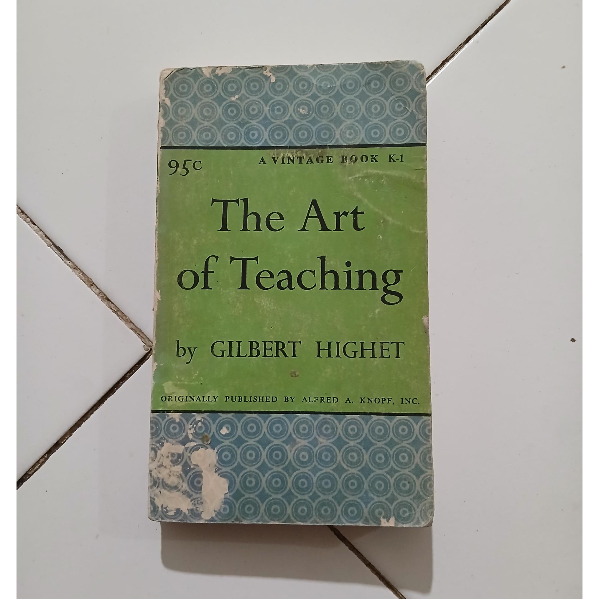 هنر آموزش اثر گیلبرت هایت به زبان انگلیسی