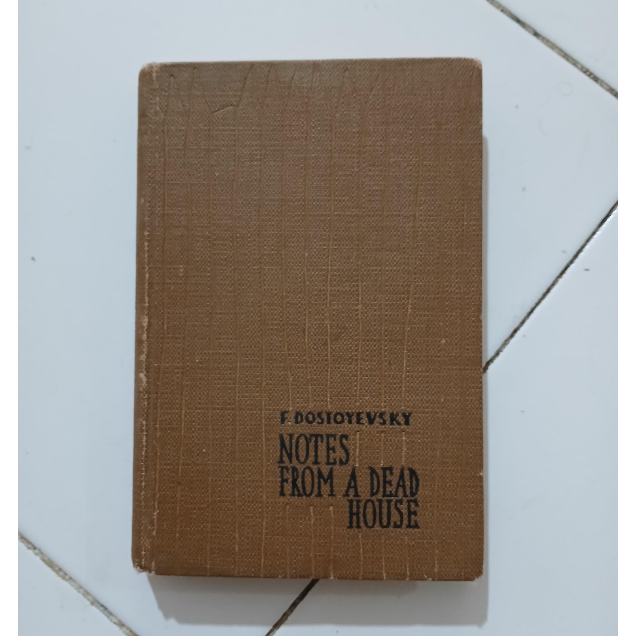 رمان یادداشت هایی از خانه مردگان به انگلیسی