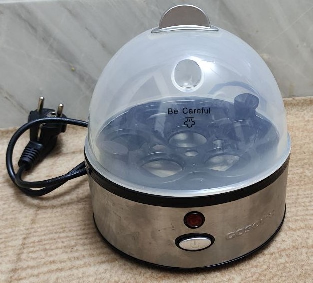 تخم مرغ پز جیپاس مدل GEB611 با بدنه استیل ضد زنگ