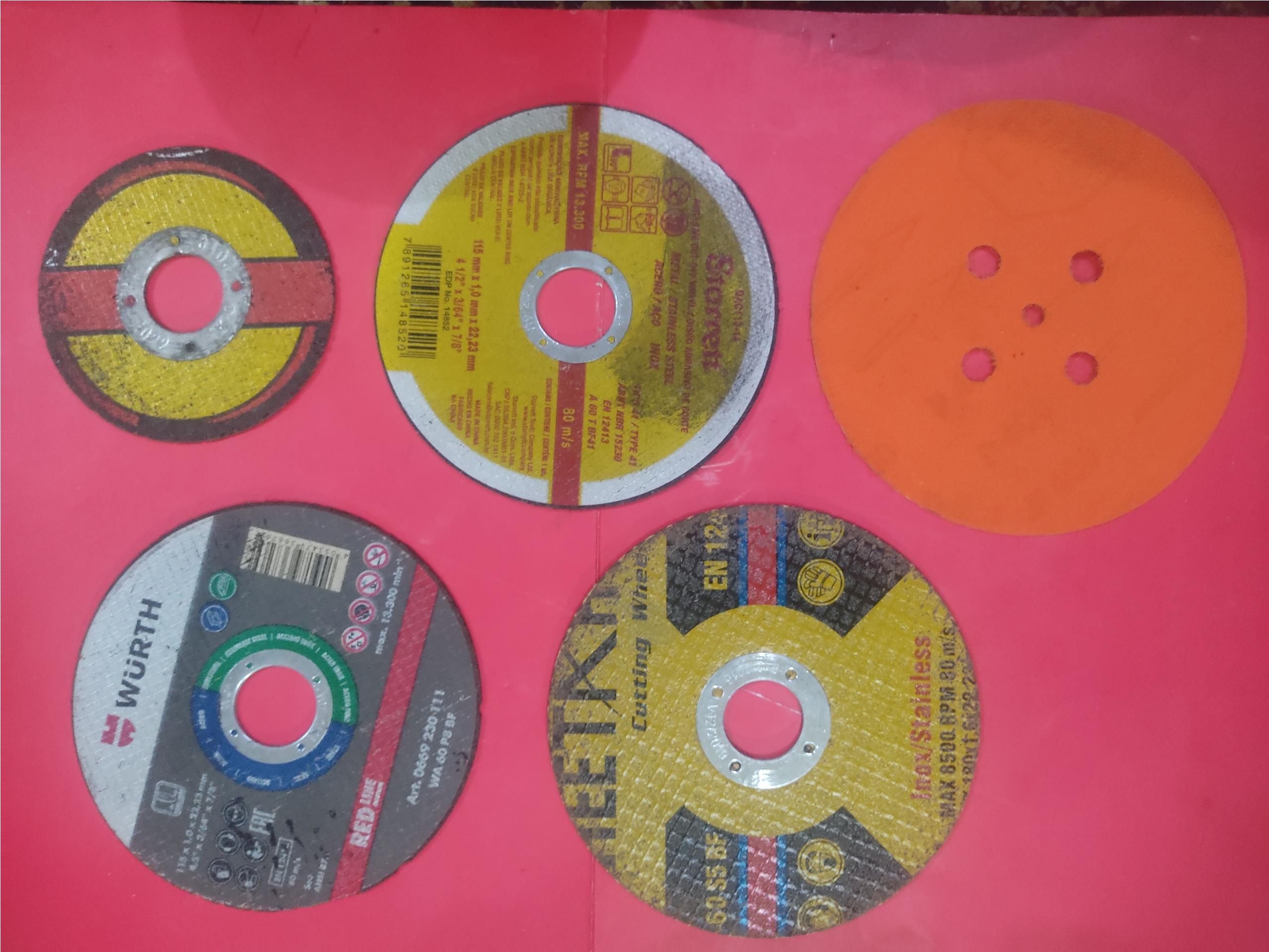 5 عدد صفحه برش و پالیش مینی فرز