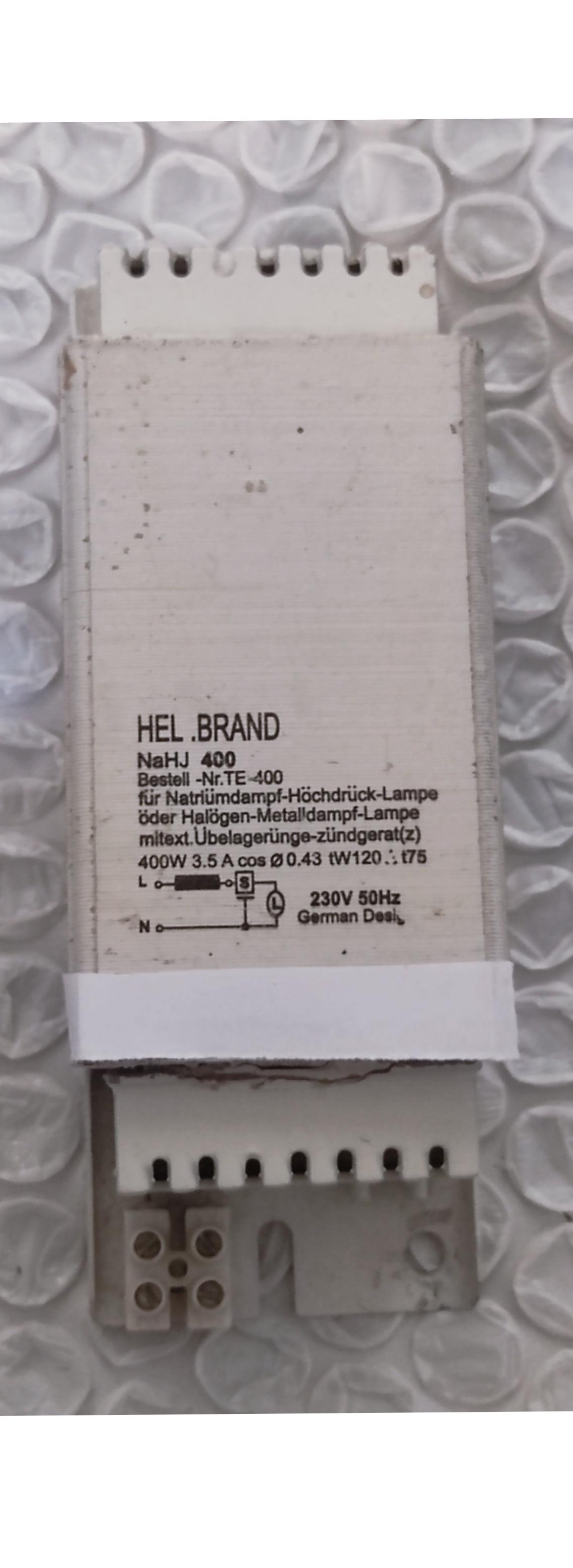 ترانس (بالاست) لامپ متال هالید 400W