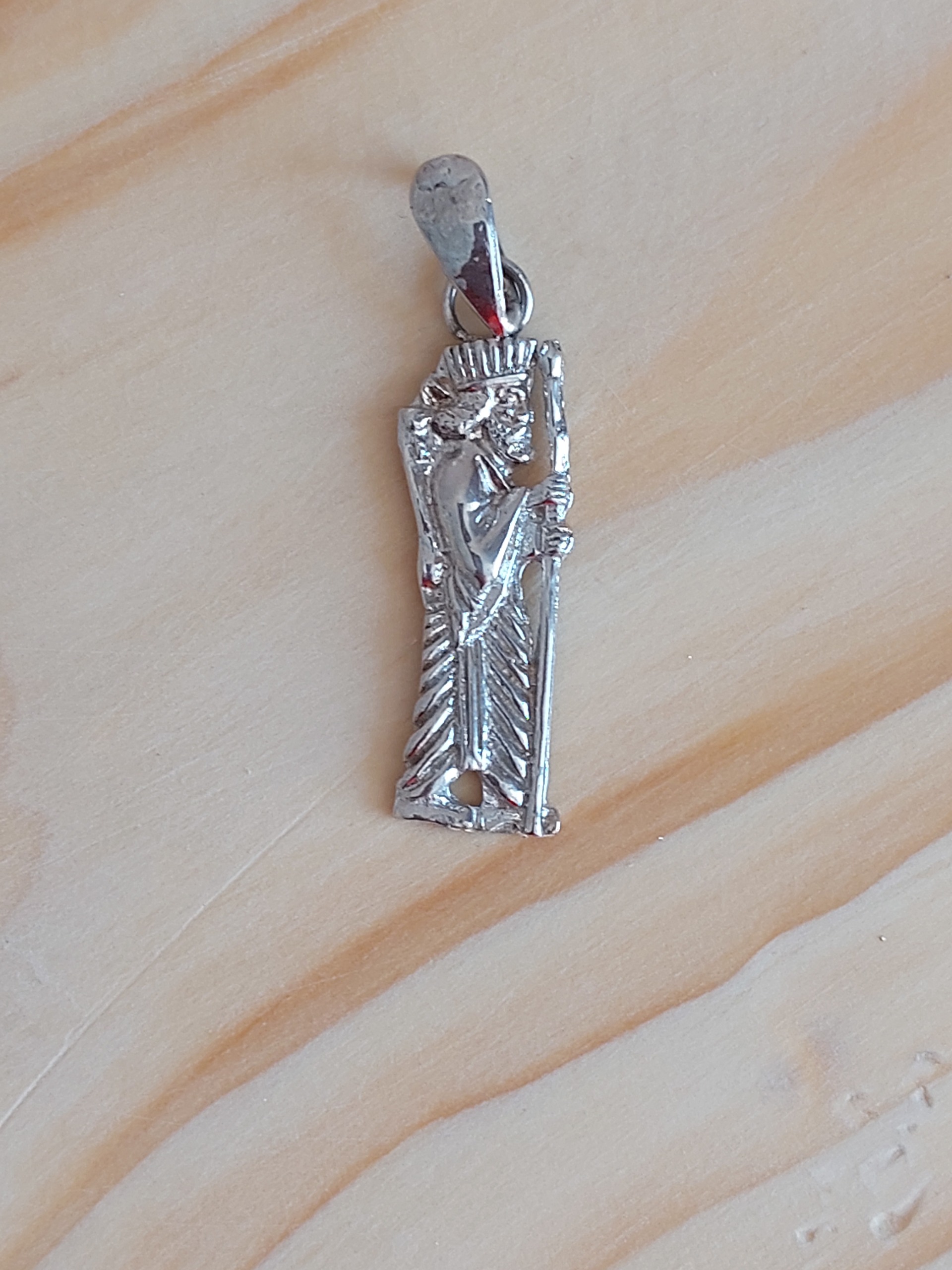 آویز نقره 925 طرح سرباز هخامنشی