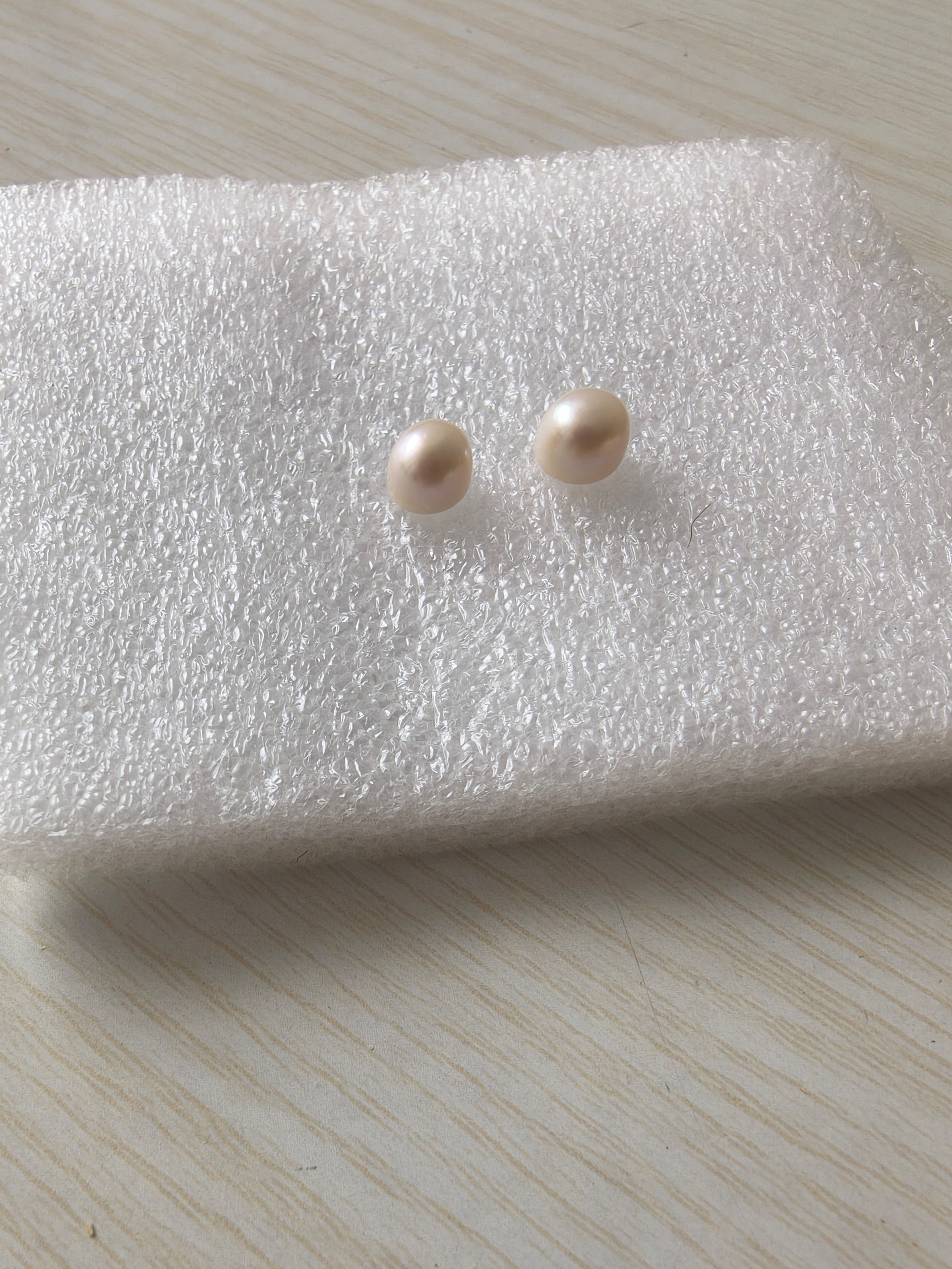 جفت مروارید طبیعی با تلالو بالا