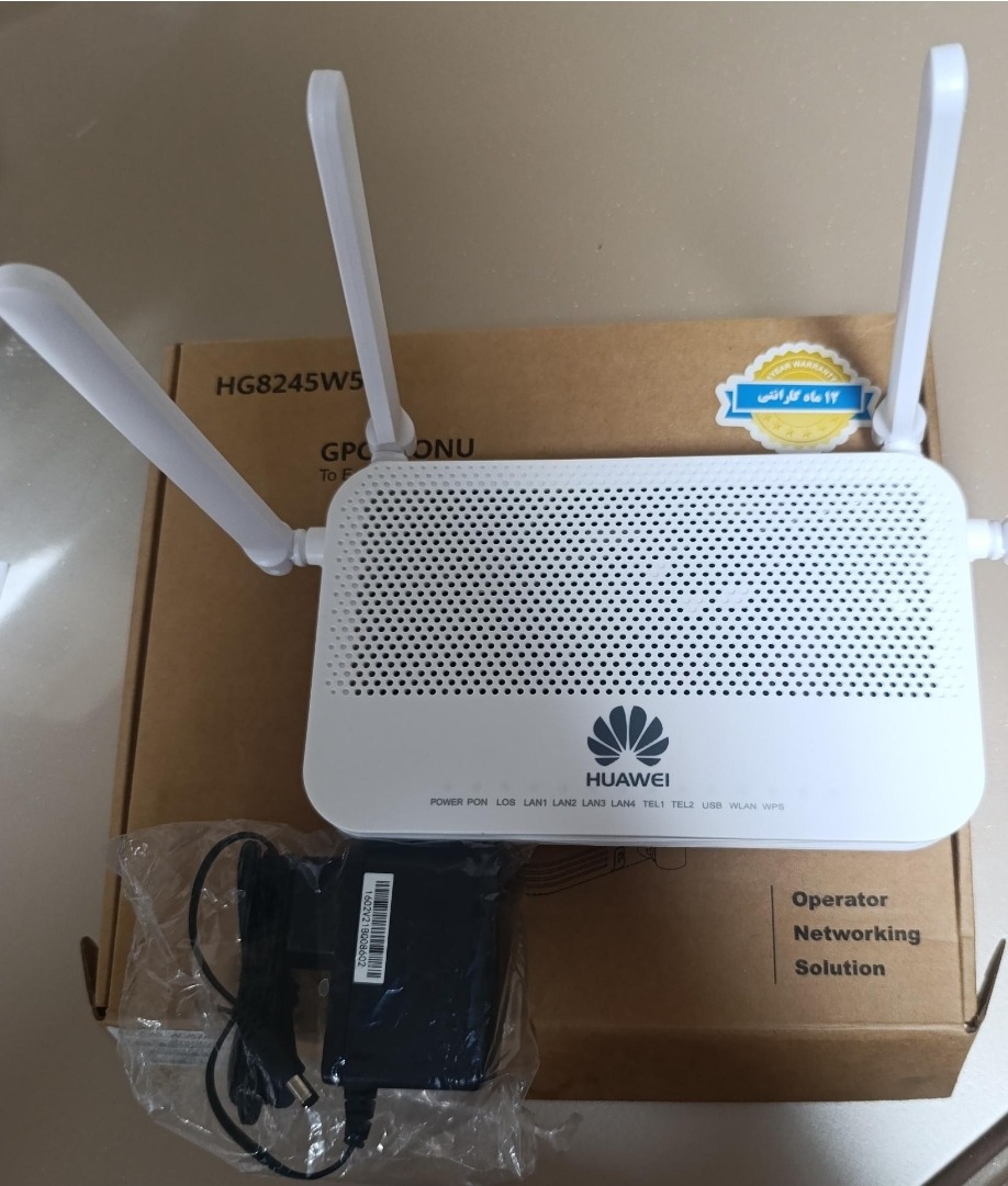 مودم فیبر نوری EG8245W5 دو پورت خط تلفن